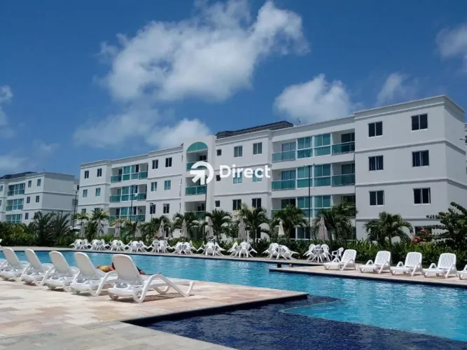 Flat para alugar no Palm Village Acqua em Muro Alto