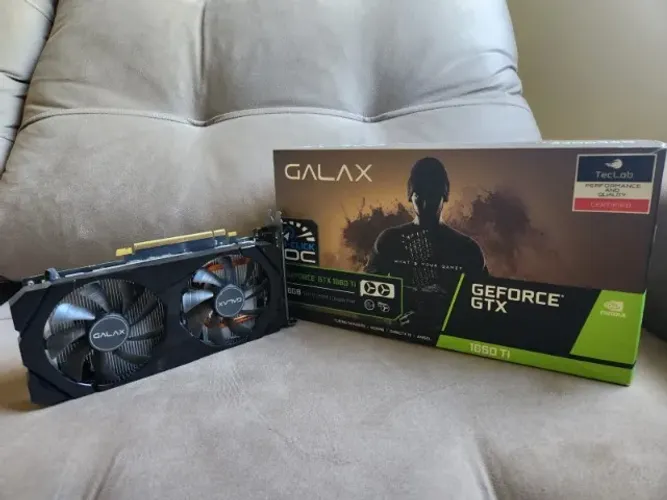 Placa de vídeo NVIDIA GALAX GTX 1660 Ti