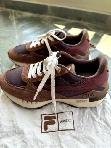Tênis Marrom Sport Arezzo Fila