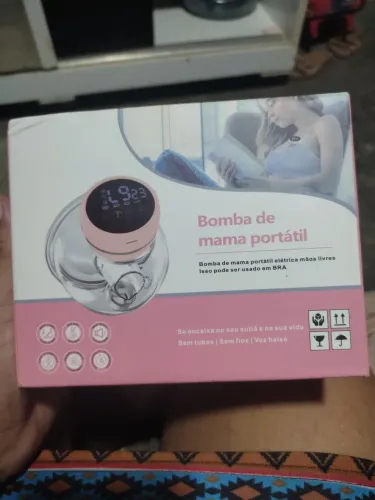 Bomba de tira leite mão livres 