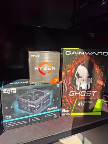 ?Kit Upgrade Gamer: Ryzen 5 3600X + GTX 1660 Super 6GB Gainward + Fonte 500W