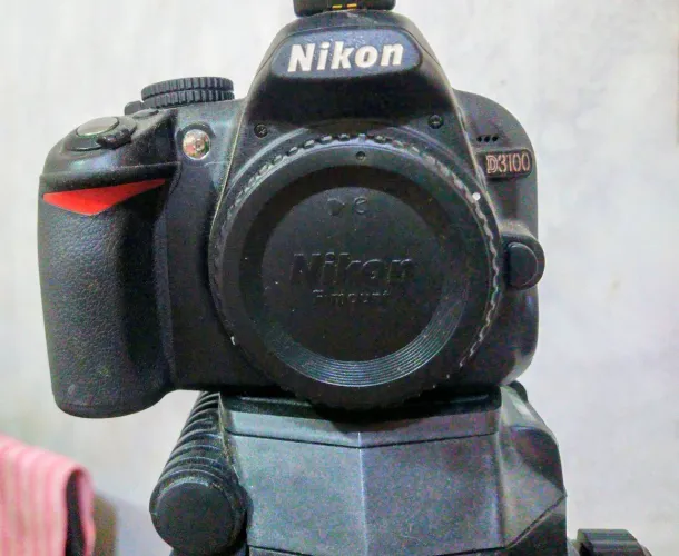 Nikon D3100 defeito aceito oferta 