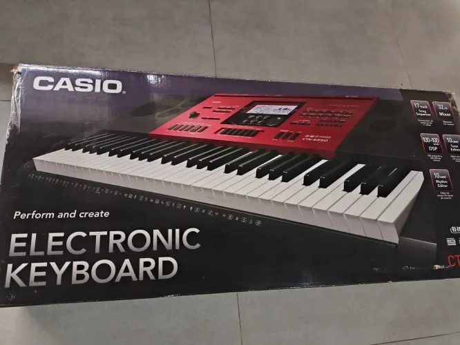Teclado semi profissional Cássio CTK 6250