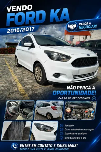 Ford KA 1.0 Se/se Plus Tivct Flex 5P 2017