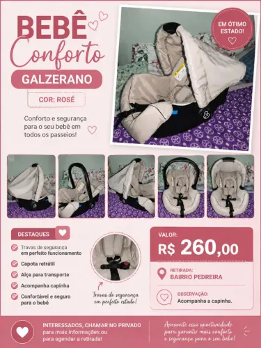 Bebê conforto 