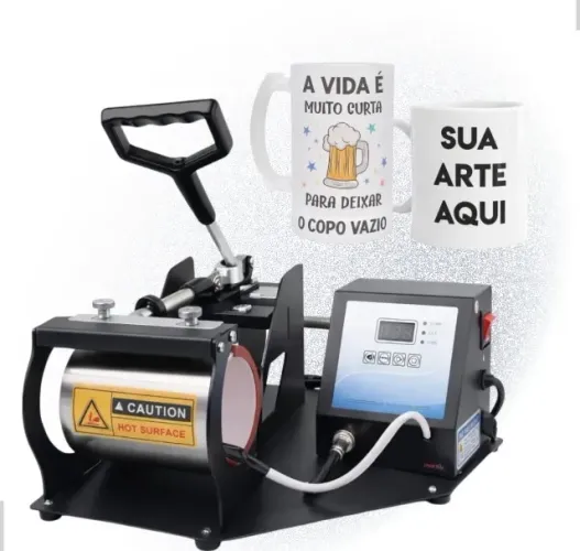 Prensa térmica para sublimar caneca