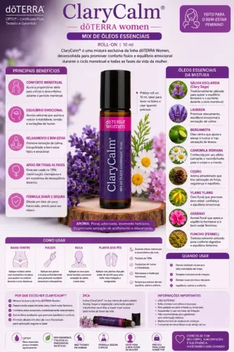 Óleo essencial ClaryCalm DoTerra
