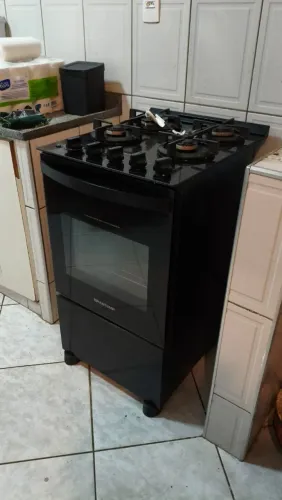 Fogão de Piso Brastemp Mesa de Vidro