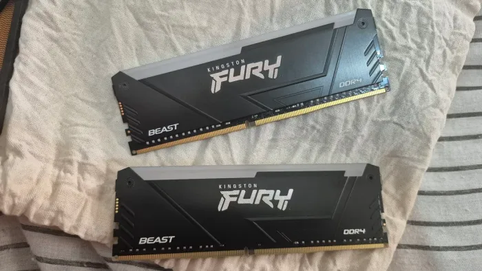 Memoria Kingston fury Beast rgb 32gb 2x16gb 3200mhz ddr4