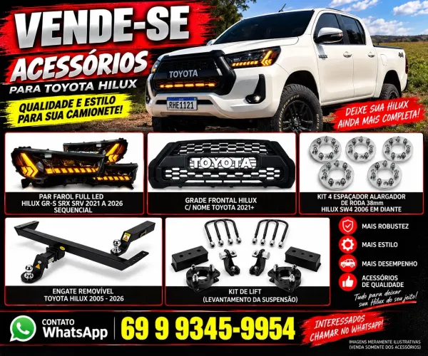 Acessórios Hillux