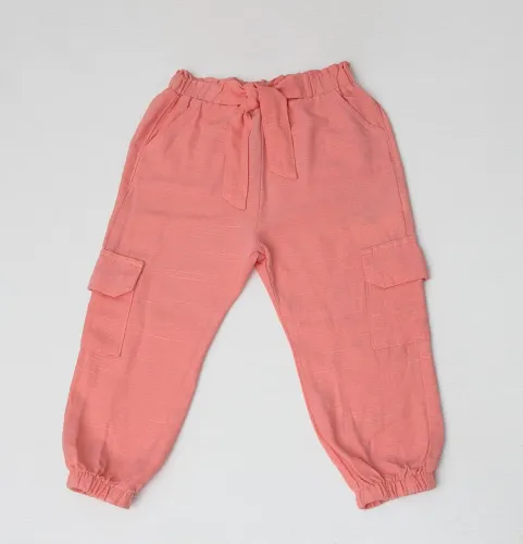 Calça cargo linho infantil baby club