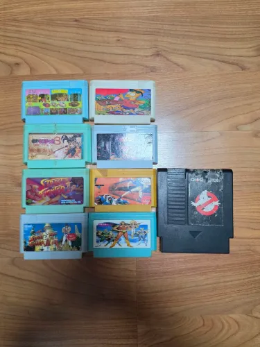 Lote de Carcaças famicom e nes