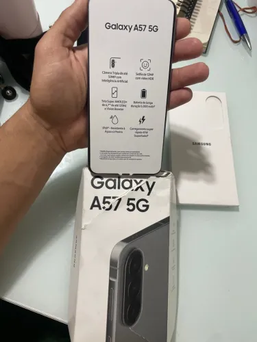 Galaxy A57 5G 256GB novo(nunca usado)