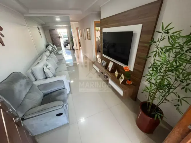 Casa MOBILIADA & DECORADA a venda, 3 quartos (1 suíte) Jardim Paraizo, Maringá PR