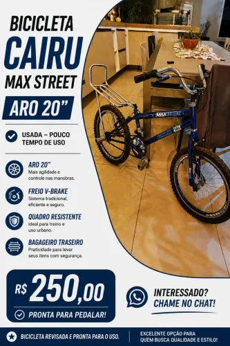 Pra vender ligeiro!