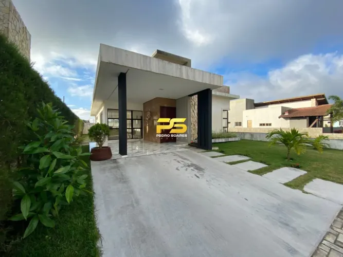 CASA MOBILIADA COM 3 SUÍTES À VENDA NO CONDOMÍNIO MONTE DAS CEREJEIRAS EM BANANEIRAS REF: