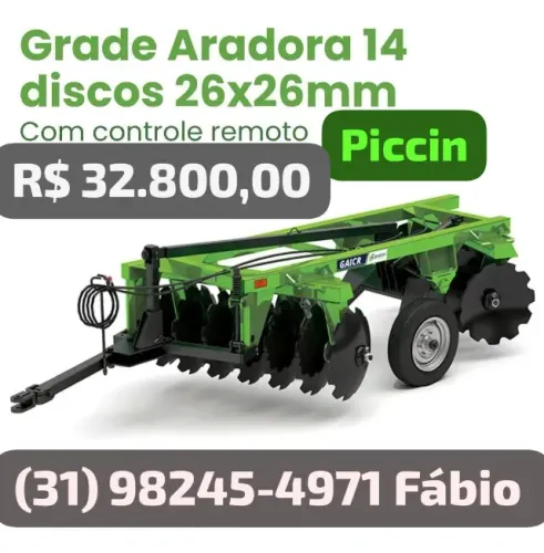 GRADE ARADORARA PICICN GACR 14 X 26