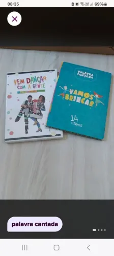 DVD palavra cantada ( 2dvds)