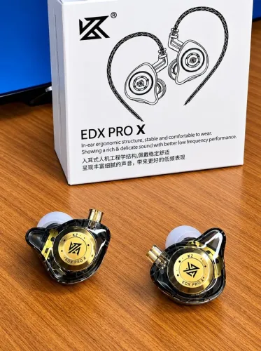 Fone Retorno de Palco KZ EDX PRO X (Sem Mic) - Lacrado