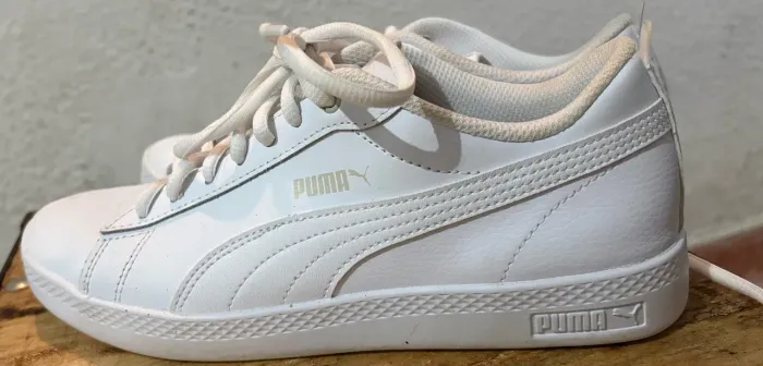 Tênis PUMA Smash v2 L Branco - Tam. 36