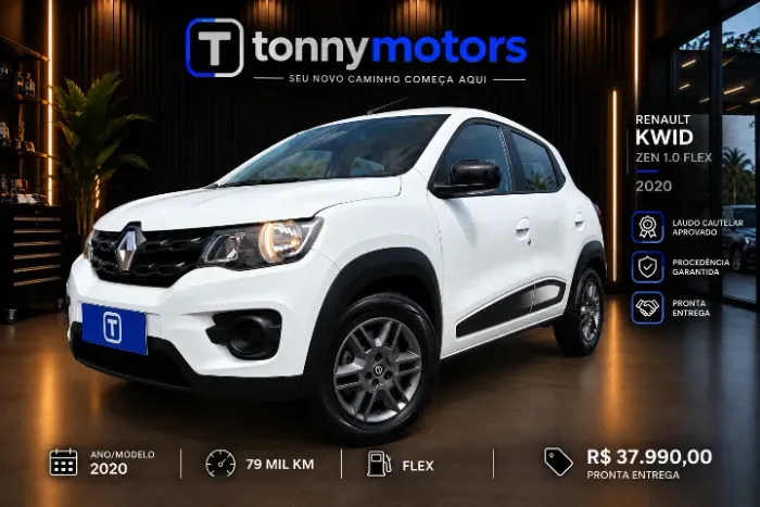 Renault Kwid Zen 1.0 Flex 12V 5P Mec. 2020