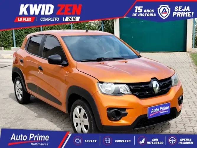 Renault Kwid Zen 1.0 Flex 12V 5P Mec. 2018