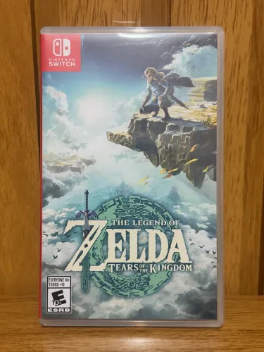 JOGO ZELDA THE LEGEND OF TEARS OF THE KINGDOM MIDIA FISICA