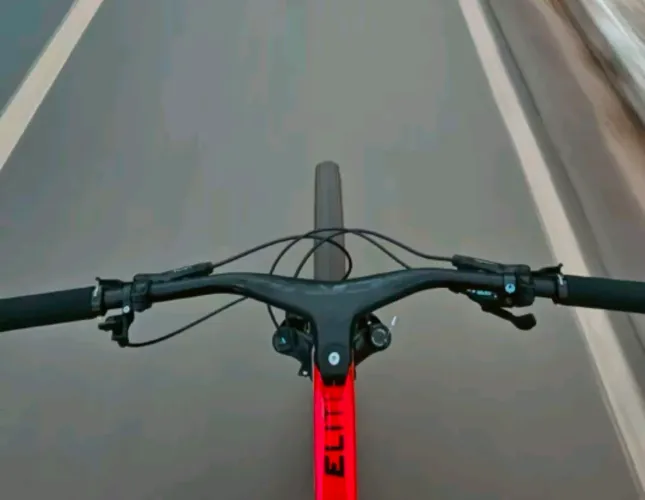 Guidão de carbono integrado Rad7 780x90 -17°