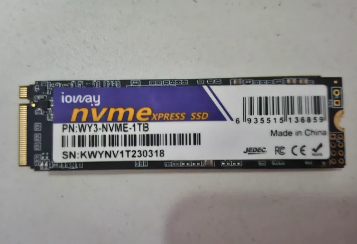 SSD M.2 NVMe 1TB ioway