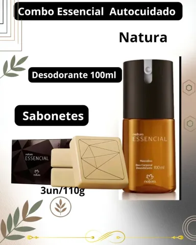 Kit Essencial Autocuidado Masculino- Natura