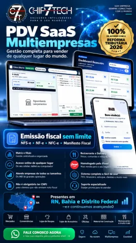 Sistema de PDV Frente de Caixa