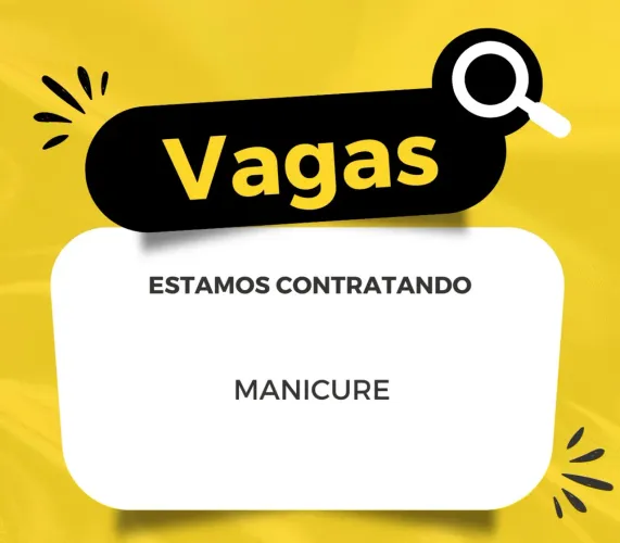 Vaga para Manicure