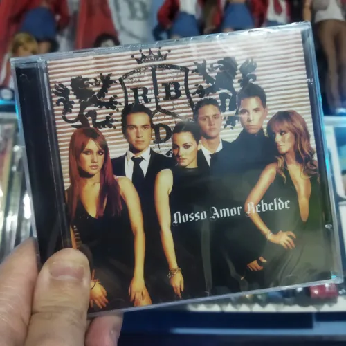 CD RBD Nosso Amor Original e Lacrado Rebelde Nuestro Amor