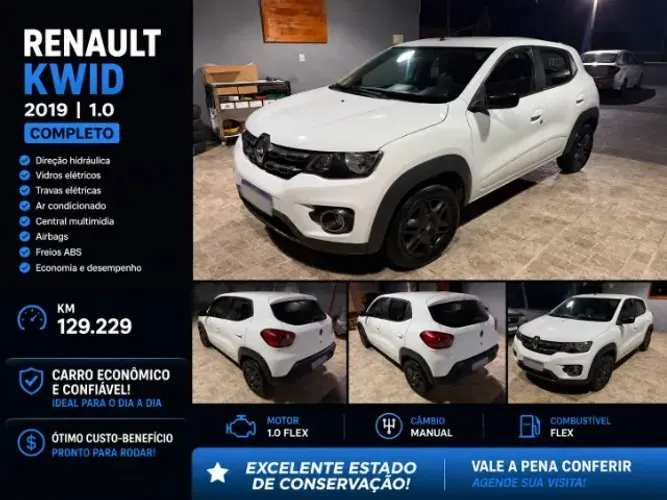 Renault Kwid Intense 1.0 Flex 12V 5P Mec. 2019