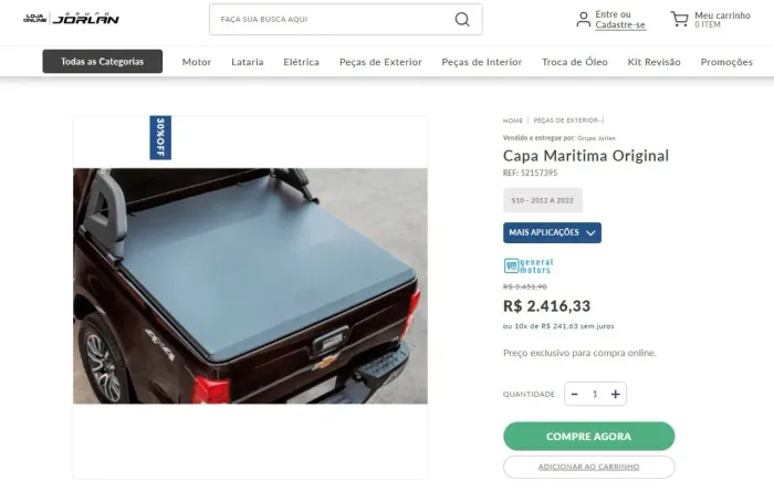 Vendo capa para S10 