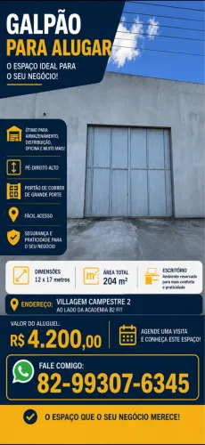 Galpão comercial