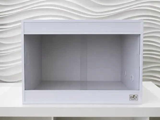 Terrário em PVC 15mm - 65x45x45cm