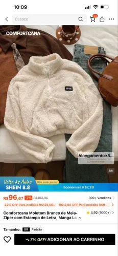 Blusão feminino 