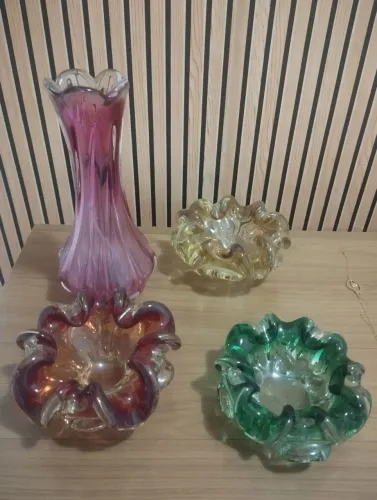 Peças de cristais 