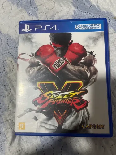 Street Fighter V PS4 Original Mídia Física Semi Novo Barato