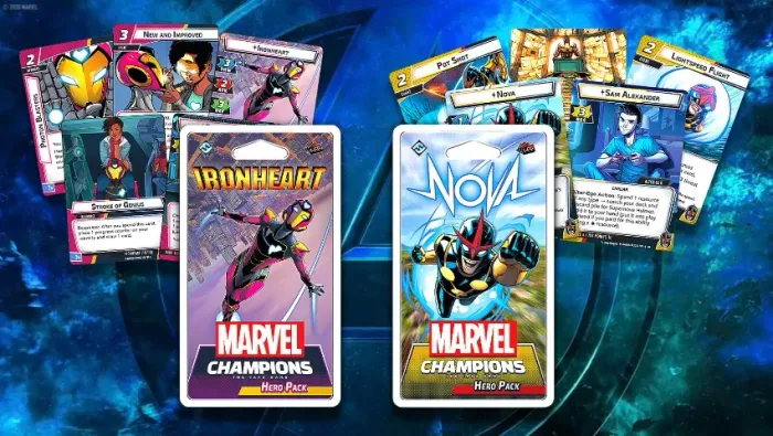 Marvel Champions LCG - HERO PACKS Impressas Profissionalmente