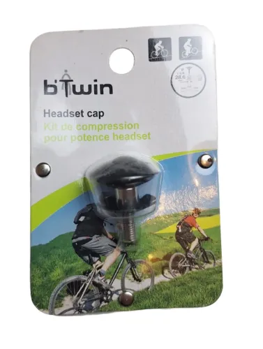 Tampa De Mesa Com Aranha De Direção Aheadset B'Twin 28.6mm_Nova