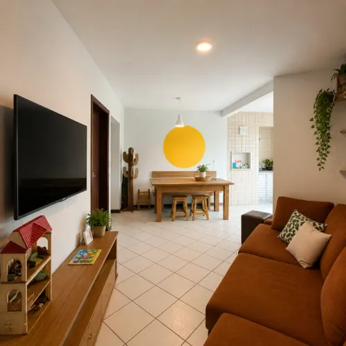 Apartamento 2 Quartos Mobiliado no Centro de Jaraguá do Sul