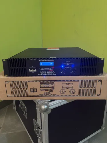 AMPLIFICADOR / POTÊNCIA THUNDERLIGHT APG 8000 - 8000w - 220V.