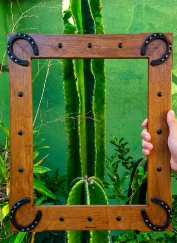 Moldura rústica 50 X 70 cm