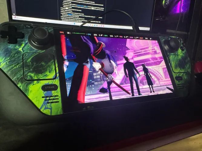 Steam Deck OLED 512 + acessórios
