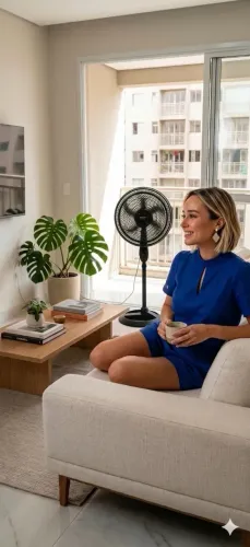 Vendo ventilador Britânia Turbo 160W (semi novo) 