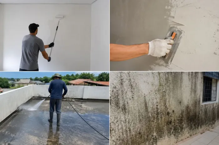 Pintura e limpeza em geral