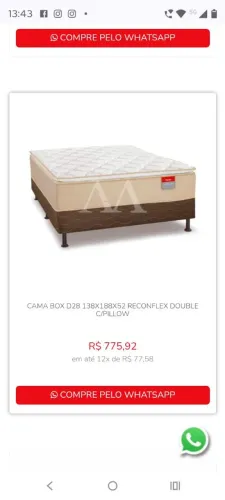 PROMOÇÃO CAMA BOX Apartir de R$ 479