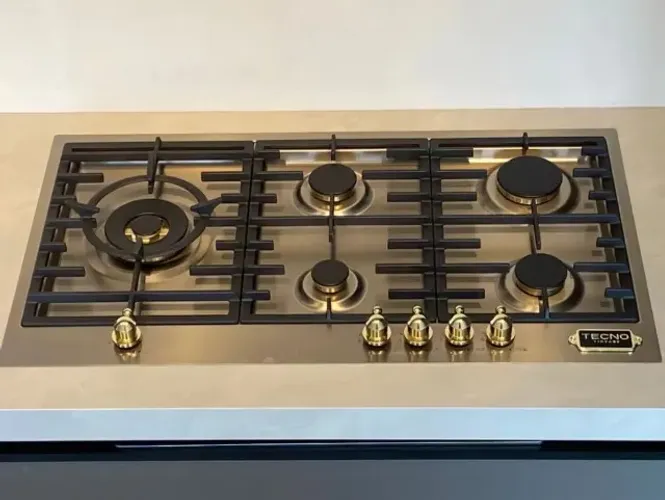 Cooktop Tecno Vintage 5 Bocas 90CM 220V